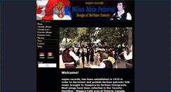 Desktop Screenshot of micapetrovic.com