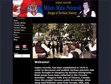Tablet Screenshot of micapetrovic.com